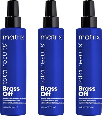 Matrix Total Results Brass Off Toning Spray 3x200 ml
