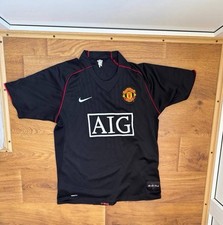 Vintage Manchester United Jersey 2007/2008 Away Football Shirt Nike Mens sz M
