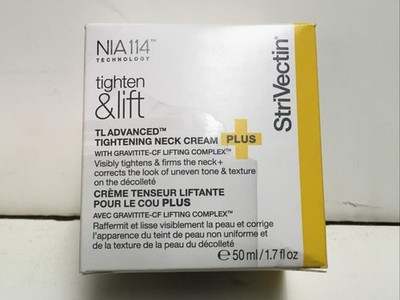 StriVectin TL Advanced Tightening Neck Cream Plus  1.7 oz/50ml New in Box