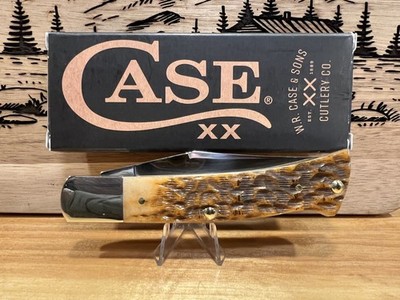 2026 Case XX Axe Handle Amber Peach Seed Jig Bone BR61135 SS (2