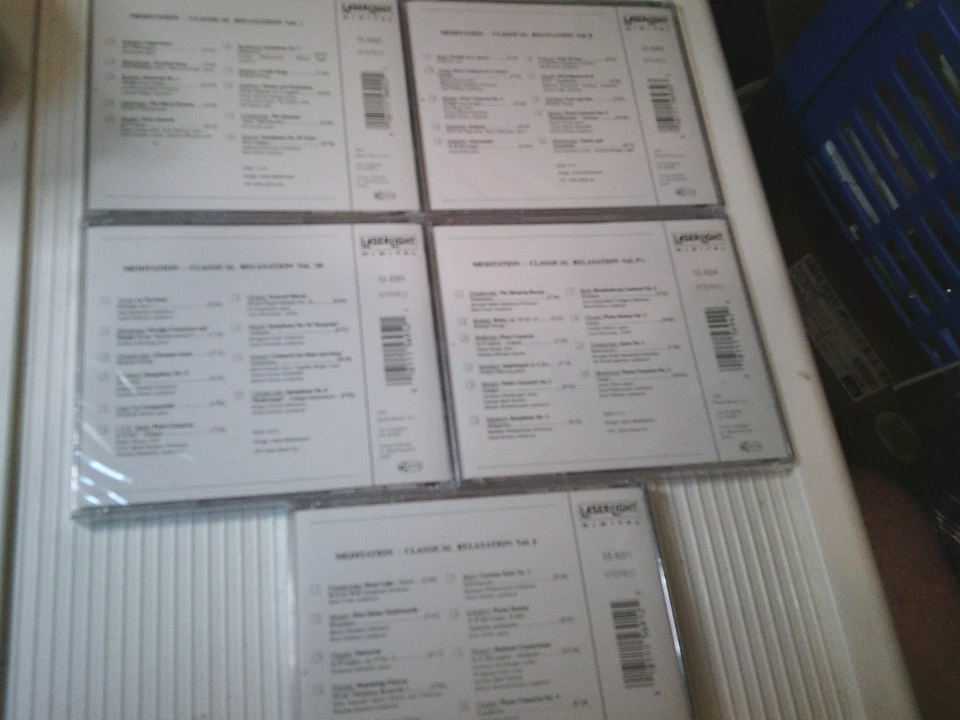 Meditation: Classical Relaxation, Vol. 6-10 (CD 91, Laserlight) BRAND NEW SEALED - Image 2 of 2