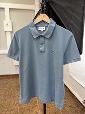 🇫🇷 Camiseta Polo Lacoste Calce Ajustado Hecha en Francia Rara Retro Talla XL