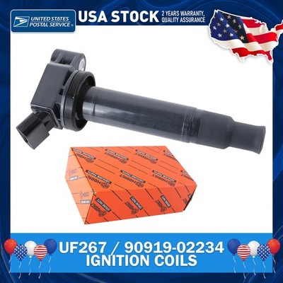 1PC New Igintion Coil For Toyota Lexus 3.0L 3.3L V6 90919-02234 673-1301 USA