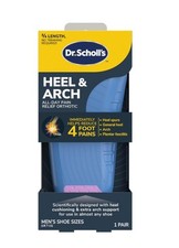 Dr Scholl's 3/4 Length Heel & Arch All Day Pain Relief Orthotic Size UK7-11 NEW