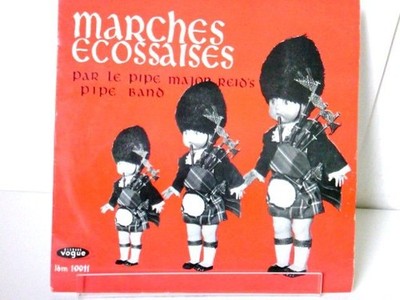 Marches écossaises.  Pipe Major Reid's Pipe Band