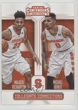 2016-17 Panini Contenders Draft Picks Malachi Richardson Michael Gbinije #20 2u3