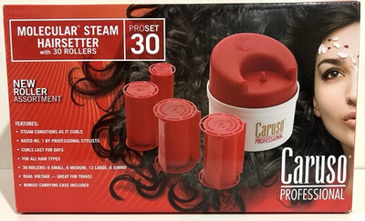 #ad #ad Caruso ProSet 30 Rollers Curlers Professional Molecular Steam Hairsetter NEW $199.99