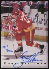 1994 Classic 4 Sport Cory Stillman autograph /3000