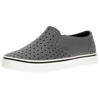 Native Shoes Miles Dublin Grey/Shell White 11104600-024 Men's Size 4 Medium