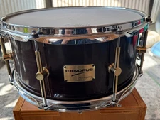 Canopus Mahogany Snare Drum 14x6.5 Natural Oil w/Cast Hoops