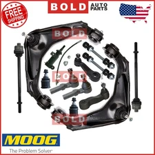 MOOG Complete Front Suspension Kit 19 PCS For Chevy Silverado 3500 2500HD 8 Lug