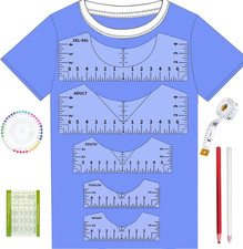 Tshirt Ruler Guide for Vinyl Alignment, T Shirt Rulers to Center Designs, PVC Me