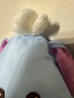 Puffalumps Blue Bunny Rabbit VTG 1988 10" Holding Egg Fisher Price Soft And Safe — photo 5