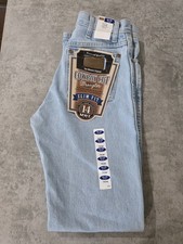 Wrangler Jeans Womens 7x34 Light Wash Slim Fit Natural Rise 14MWZ Cowboy Cut