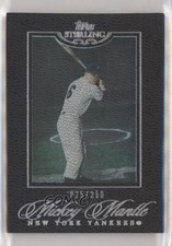 2006 Topps Sterling 25/250 Mickey Mantle #20 HOF 3a1