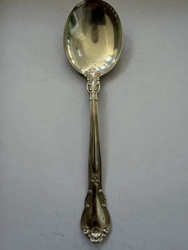 Gorham Chantilly Sterling Silver Soup Spoon – Introduced 1895 – No Monogram