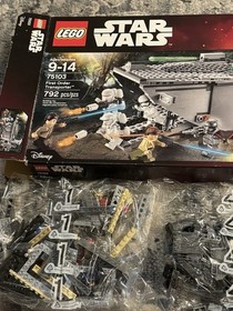 NEW OPEN BOX SEALED BAGS LEGO Star Wars: First Order Transporter (75103)