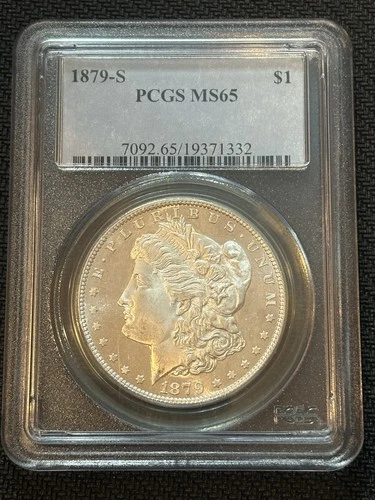 1879-S Morgan Dollar PCGS MS65