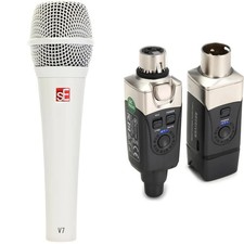 sE Electronics V7 Supercardioid Dynamic Handheld Vocal Microphone and Plug-on