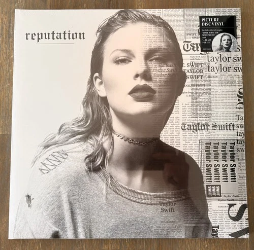 Taylor Swift - Reputation Picture Disc 2LP Vinyl - NEW/SEALED - Limited Edition