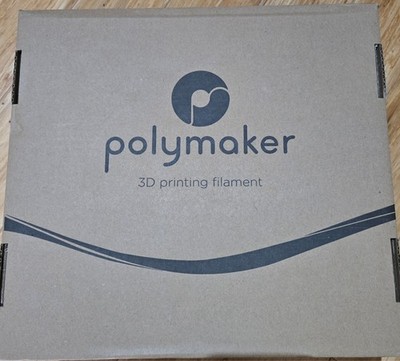 Polymaker PolyMax PC Filament 1.75mm Grey 3kg Bulk Spool Factory Sealed
