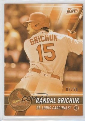 2017 Topps Bunt Orange 5/50 Randal Grichuk #87 0t2