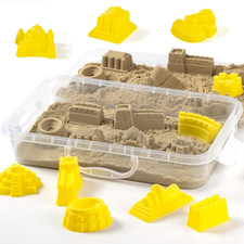 Construction Sensory Bin   World Landmarks Sensory Sand Box - Fun Pretend Play T