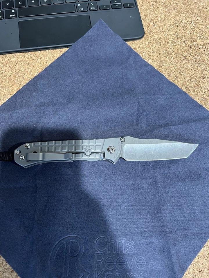 Chris Reeves CRK Glassblased Umnumzaan MEFP Monkey Edge Exc. MagnaCut Tanto NEW! - Image 2 of 4