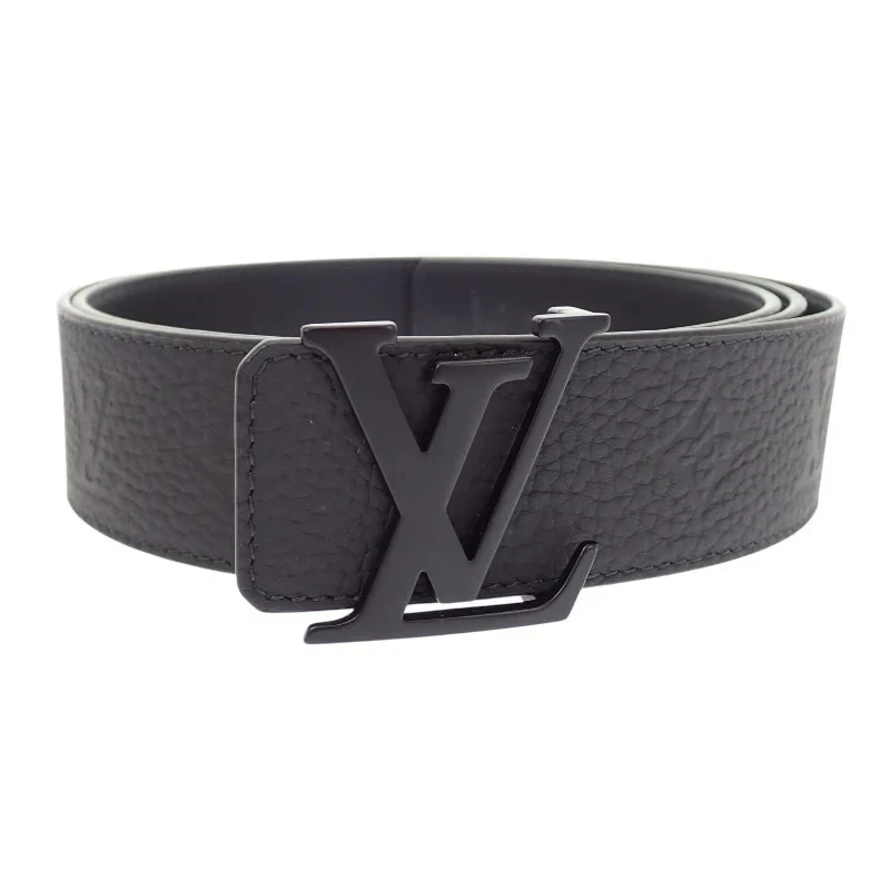 LOUIS VUITTON ブラック ベルト　約106㎝ Louis Vuitton Leather Black Belts for Men for sale | eBay