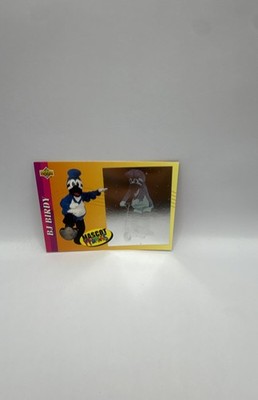 1993 Upper Deck Fun Pack - Mascot Madness B.J. Birdy #4 (RC)