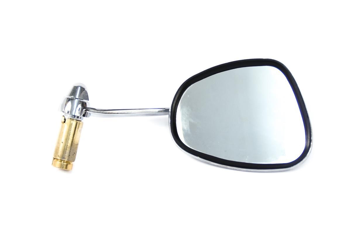 Plug-in mirror kidney shape – chrome-plated