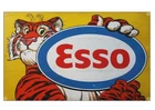 Esso Motor Oil Tiger Racing Banner 150cm Advertising Bunting Flag