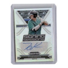 TYLER KEENAN Seattle 2021 Panini Prizm DP Signing Sessions Auto SS-TK