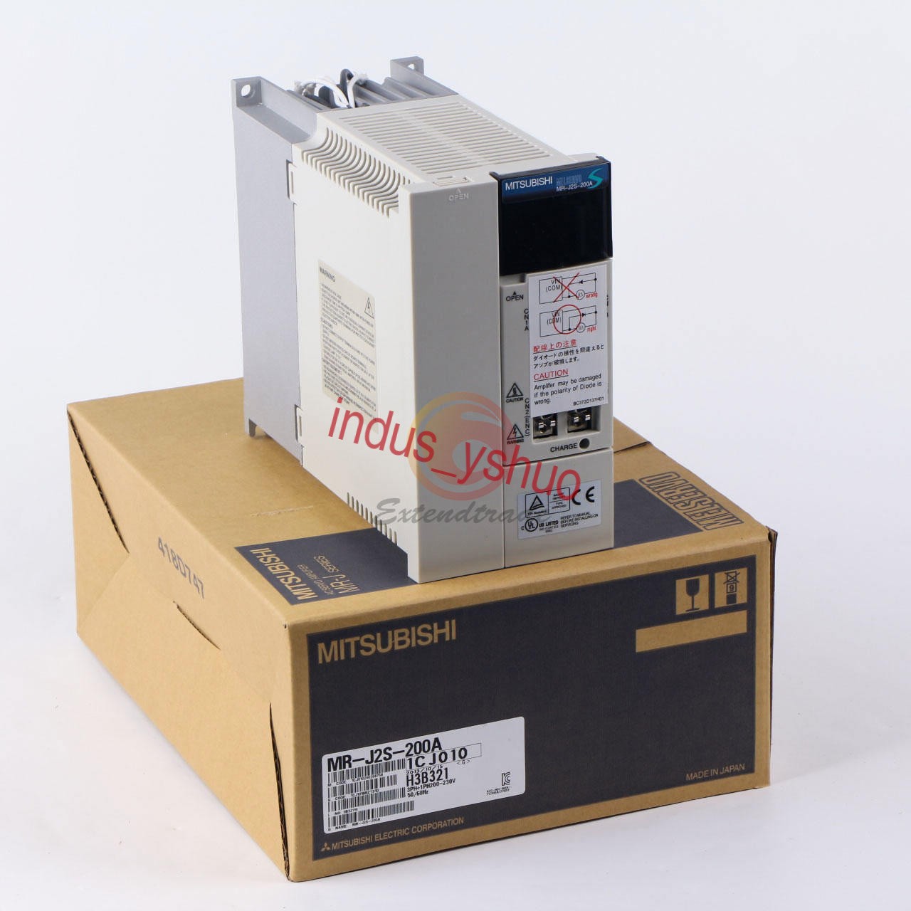 One Mitsubishi MR-J2S-200A AC Servo Drive New
