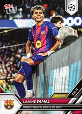 [PREORDINE] 2025-26 UCL Topps NOW #112 - Lamine Yamal - Giocatore più giovane 10 gol