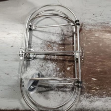 2x 6.5'' Folding Double Fender Holder Rack Stainless Steel for Four Boat Fenders