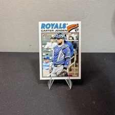 2026 Topps Heritage Carter Jensen Base Rookie Card #199 - Royals