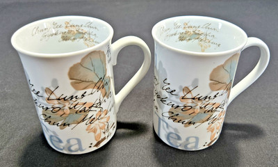 Lot of 2 - KonitzGermany Chai Tea Mugs - EUC
