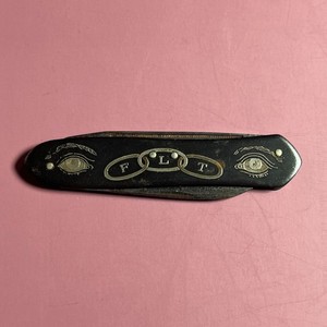 Antique IOOF Odd Fellows Pocket Knife W.H. Morley & Sons Germany