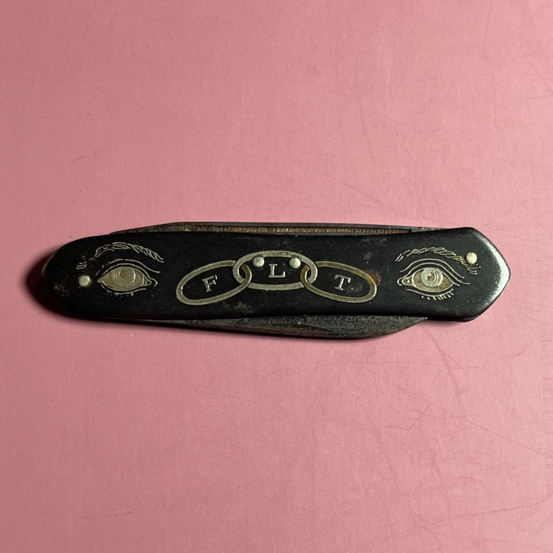 Antique IOOF Odd Fellows Pocket Knife W.H. Morley & Sons Germany