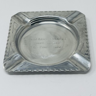 Waterous Company St Paul MN Advertising Promotional Cigarette Ashtray Vintage