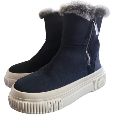J/Slides Women's Wally Cold Weather Boots Blue Size 6.5M