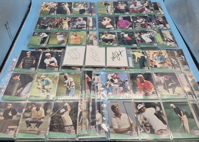 189 x Lot 1991 Pro Set PGA Tour Golf Trading Cards Konvolut alle neuwertig