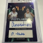 2024 Leaf FUTURES Aneesah Morrow and Olivia Miles Dual Auto #'d 7/ 7