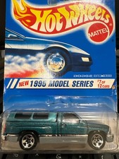 1995 Hot Wheels Dodge Ram 1500 W Removable Camper 1995 Model Series 712