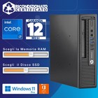 Computer Desktop PC HP 800 G1 USDT Intel i7 4770S Configurabile (Ricondizionato)