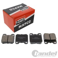 Mapco BremsbelÄGe Satz Hinten Passend FüR Opel Calibra Omega Senator Vectra Saab