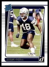 2021 Donruss Jabril Cox Rookie Dallas Cowboys #317