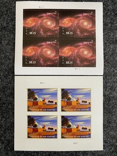 2026 2021) USA MNH stamps Sheets Galaxy Pair Castillo de San Marcos US