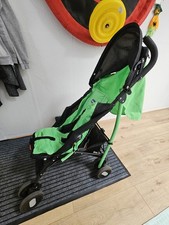 Baby Stroller Toddler Pushchair Puggle Foldable, Compact, Green